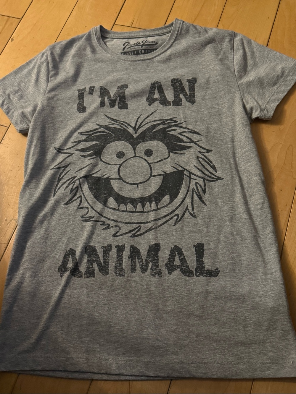 Women’s  'I'm An Animal' Graphic Tee - Gray